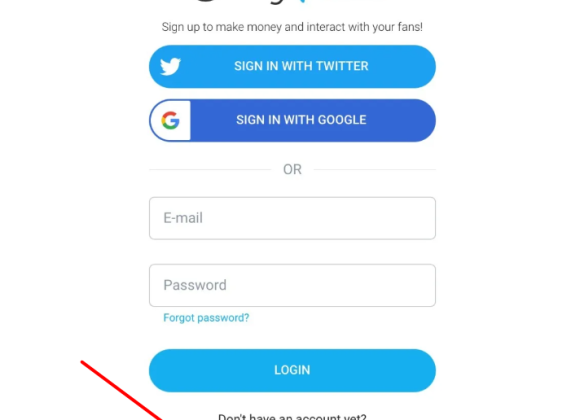¿Cómo abrir OnlyFans? Te contamos el proceso de registro paso a paso onlyfans-crear-nueva-cuenta-pantalla